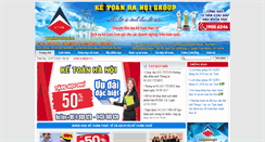 Desktop Screenshot of ketoanhanoi.vn